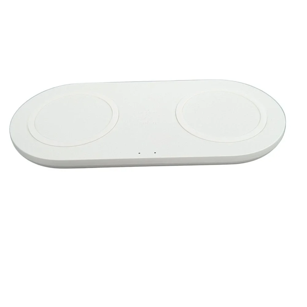 BbU Belkin Boost Charge 10W Wireless Charging Dual Pad -‎ White Used